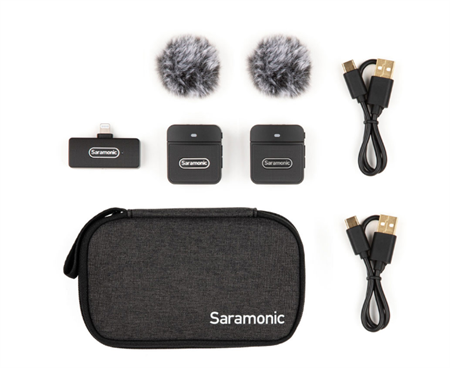 Saramonic mikrofonkit för intervjuer och vlogg till iPhone